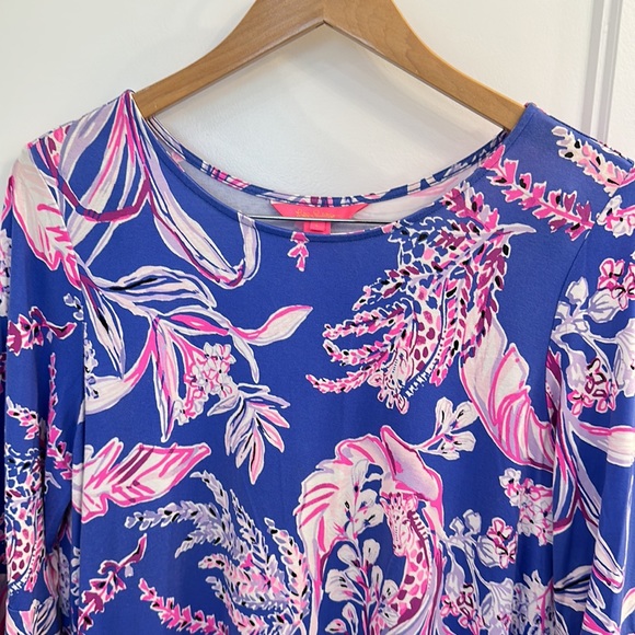 Lilly Pulitzer dress, EUC, L - Picture 2 of 4